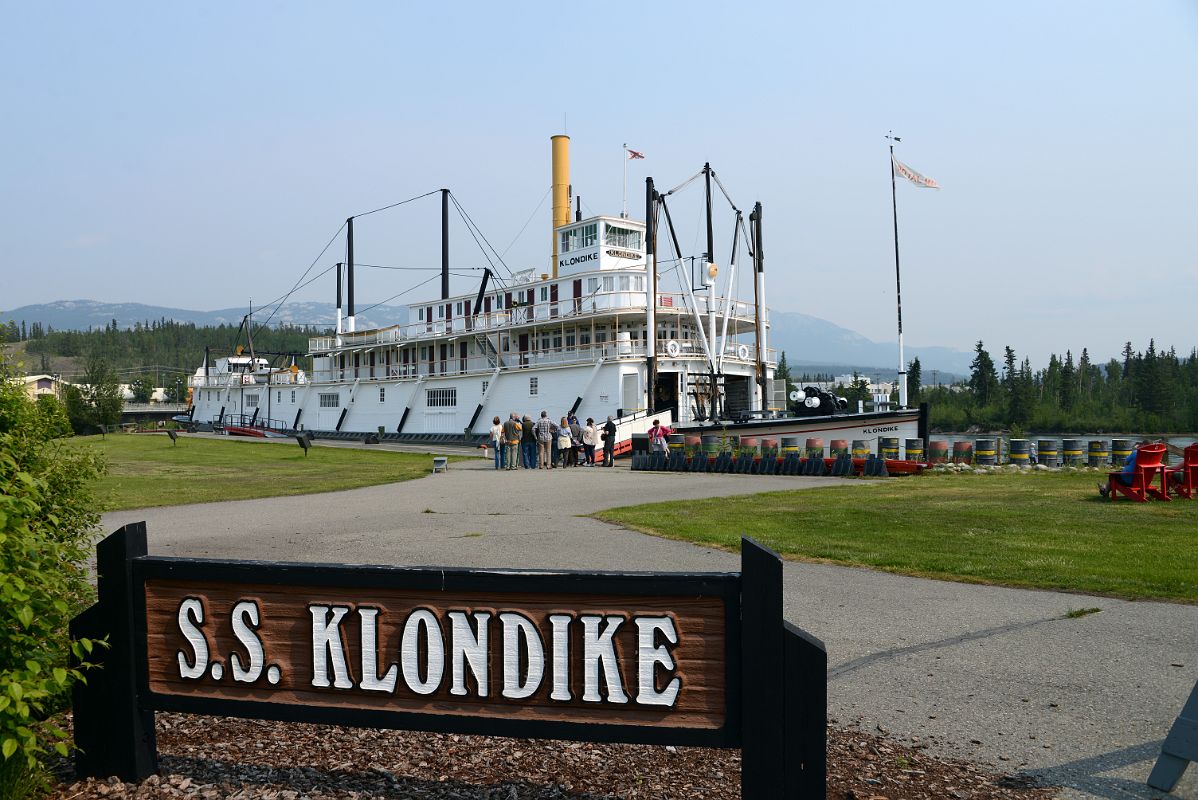 04A The S S Klondike II Ran Freight Between Whitehorse and Dawson City along the Yukon River From 1937-1950 In Whitehorse Yukon